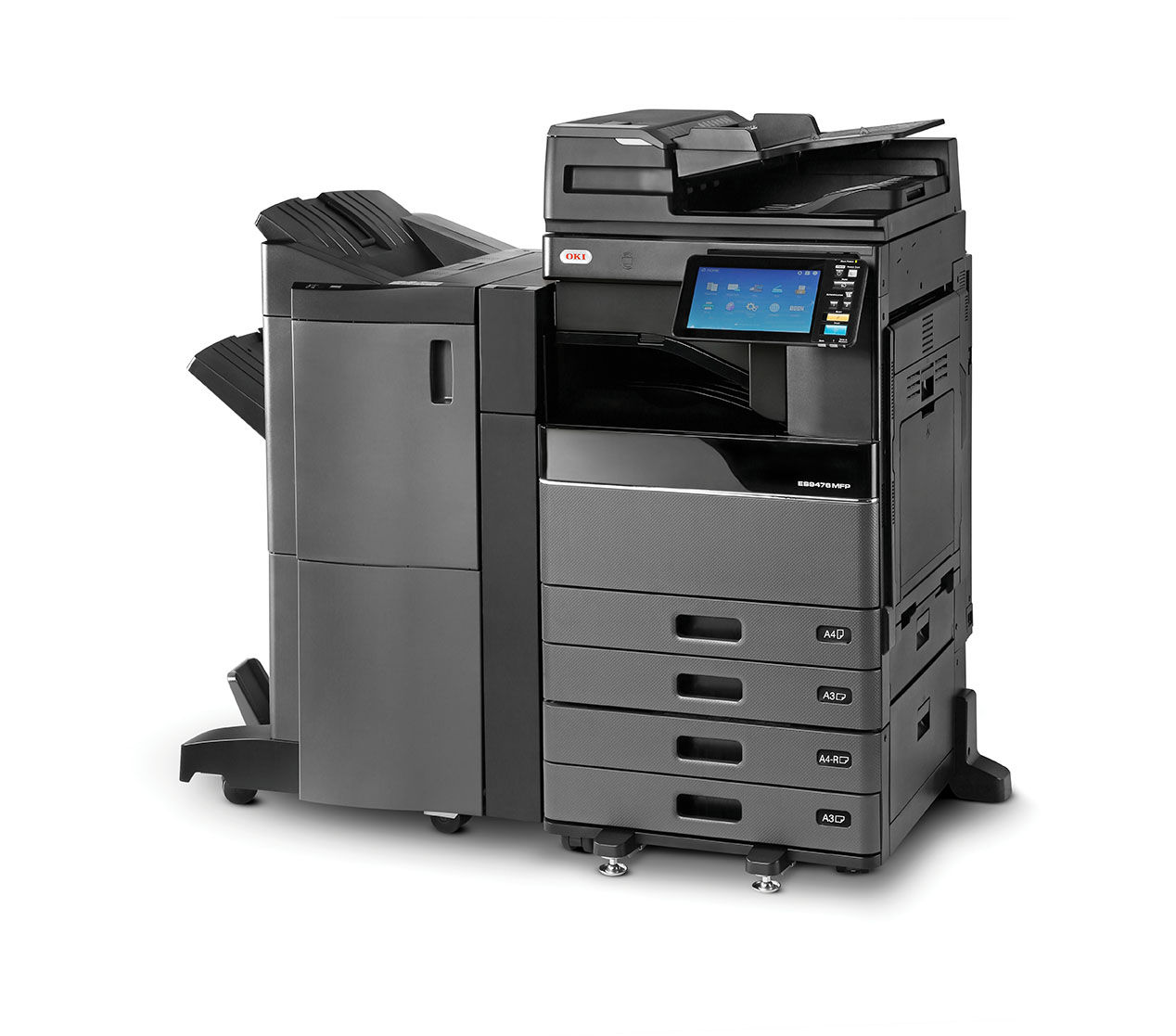 ES9476MFP with DSDF and Saddlestitch finisher